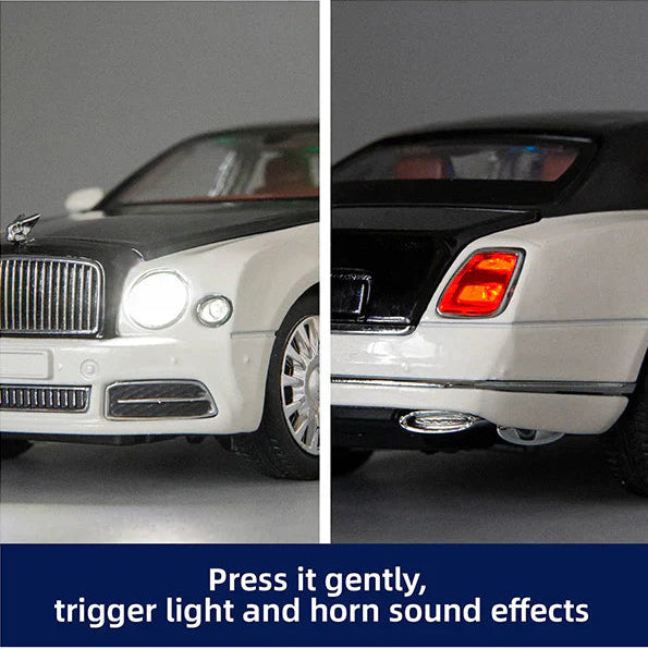 Bentley Mulsanne 1:18 diecast Scale Model Car - Big Size