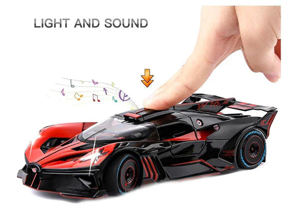 Bugatti Bolide 1:18 diecast scale model car collectible car - Big Size