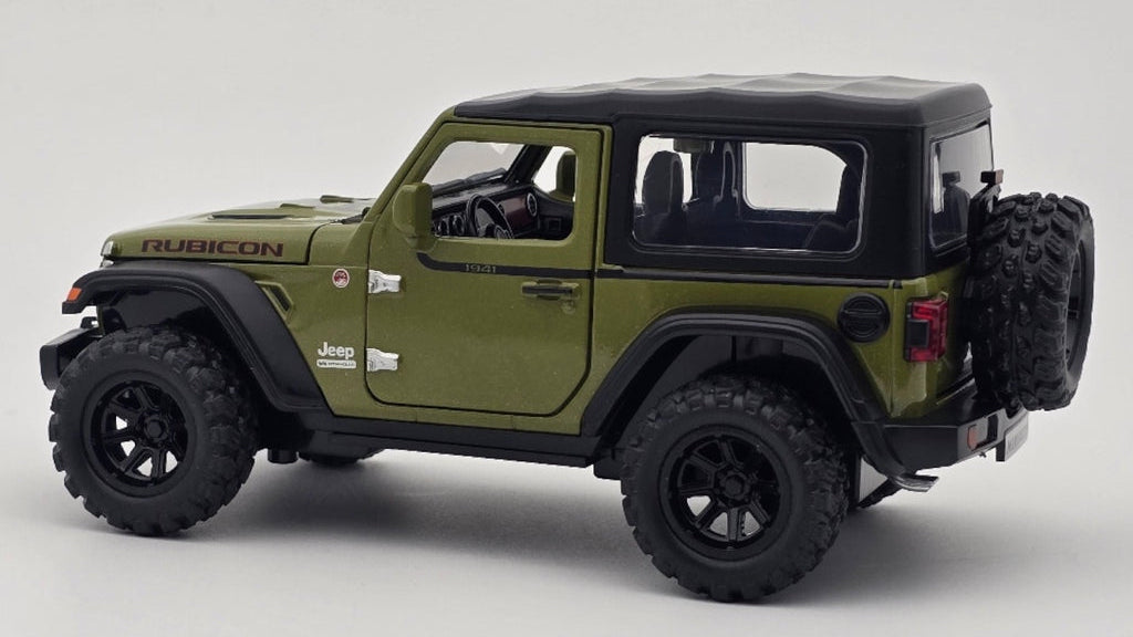 Jeep Wrangler Rubicon 1:24  diecast scale model car