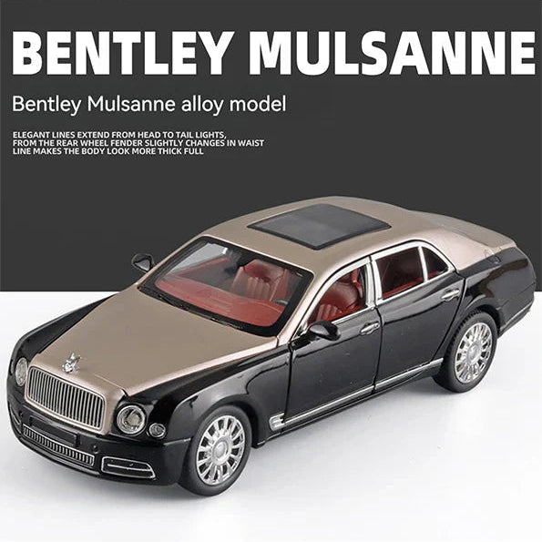 Bentley Mulsanne 1:18 diecast Scale Model Car - Big Size