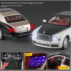 Bentley Mulsanne 1:18 diecast Scale Model Car - Big Size