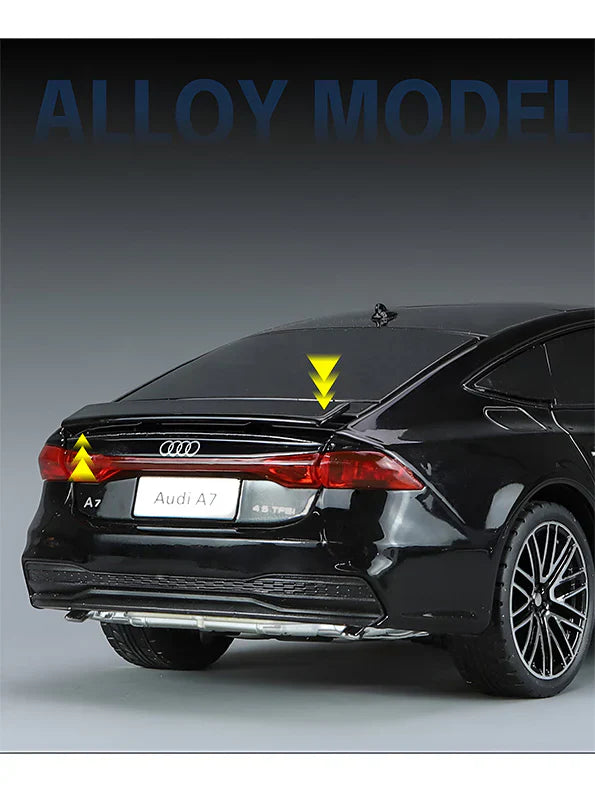 Audi A7 Sportline 1:18 diecast Scale Model collectible - Big Size