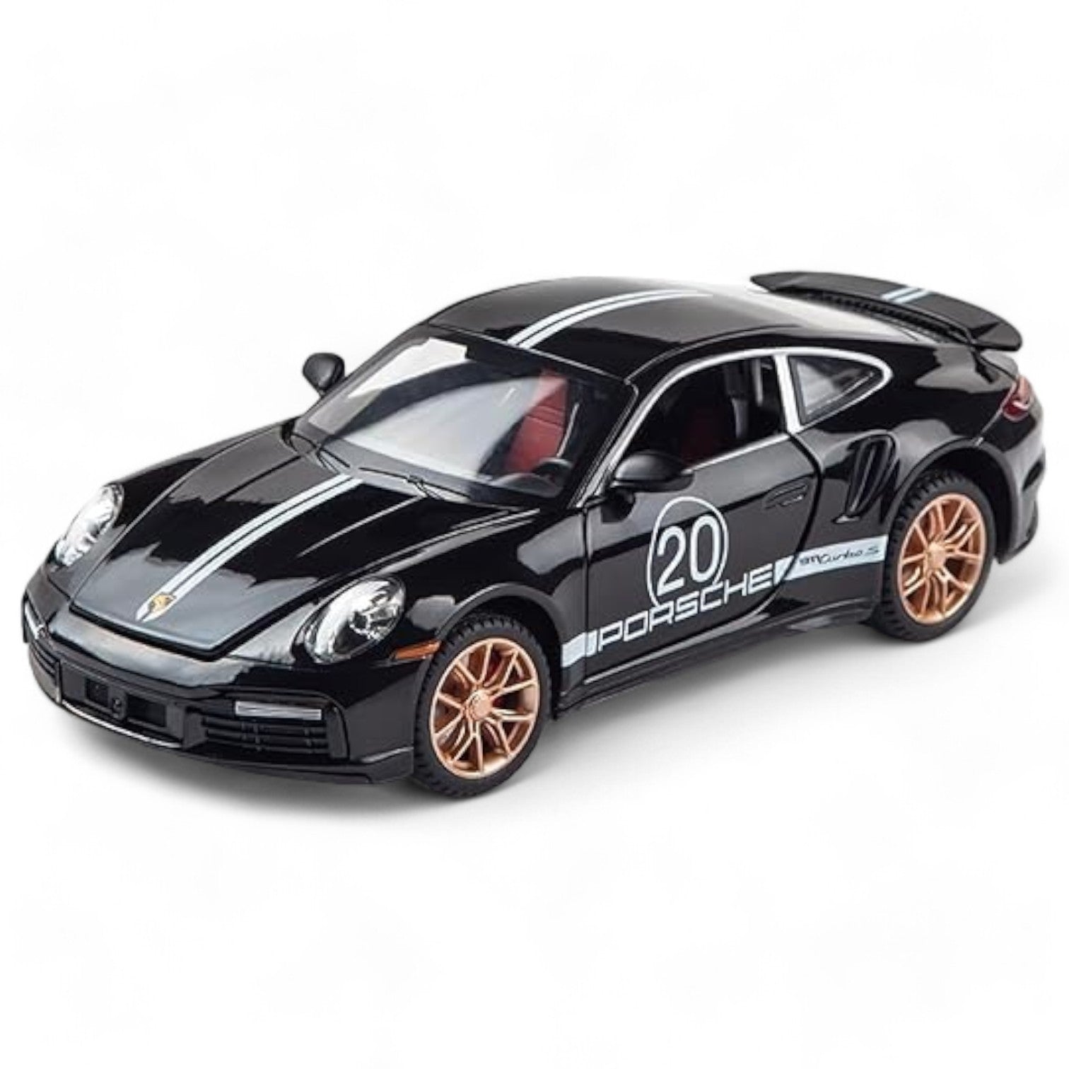 Porsche 911 Turbo S Model Metal Diecast Scale 1:24