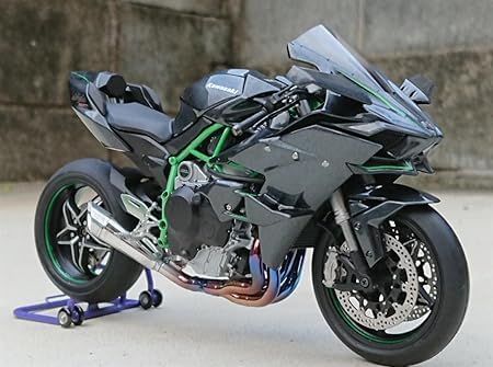Kawasaki Ninja H2 Scale Model bike 1:9 - Big Size ( Premium )