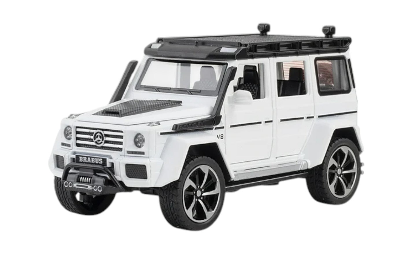 BRABUS G550 4X4 1:18 DIECAST ALLOY METAL PULLBACK TOY CAR