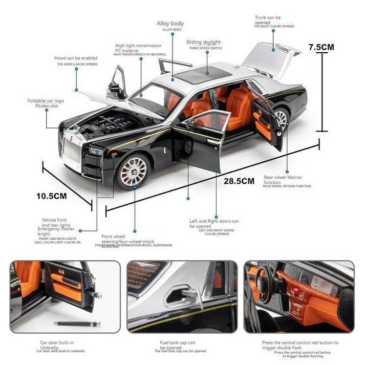 Rolls Royce Phantom 1:18 diecast scale model