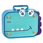 Creative Screw Puzzle Dinosaur Suitcase Toy Set