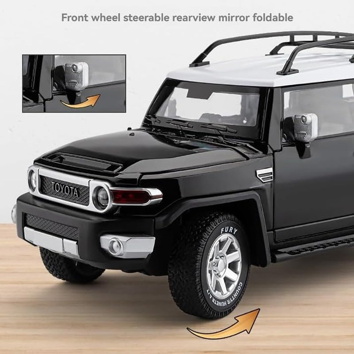 Toyota Fj Cruiser 1:24 Diecast Scale Model Car