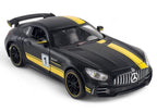Die Cast Mercedes BENZ AMG GTR Pull Back Toy Car - Scale 1:24