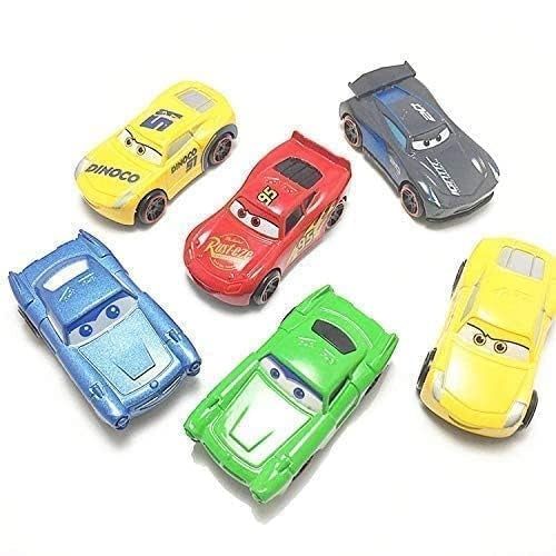 SET OF 7 PIXAR CARS 3 LIGHTNING MCQUEEN JACKSON STORM MACK UNCLE TRUCK