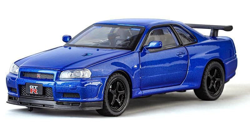 Nissan Skyline GT-R R34 Super Model 1:18 diecast scale model