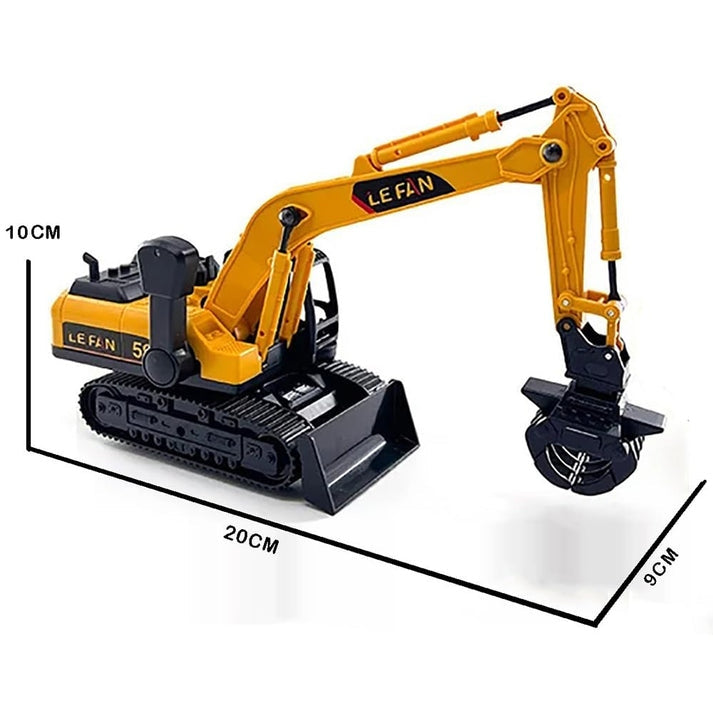 Excavator Construction Bulldozer Toy Vehicle for Kids