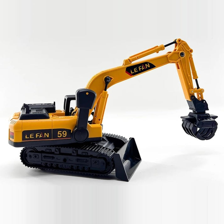 Excavator Construction Bulldozer Toy Vehicle for Kids