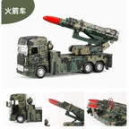 PULL BACK & GO MISSILE LAUNCHER TRUCK FOR KIDS - MISSILE VEHICLE MODEL