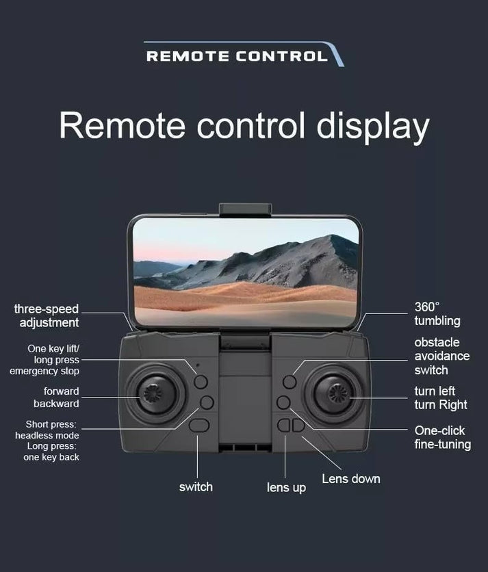 Drones With Dual Camera HD RC Quadcopter Remote Control