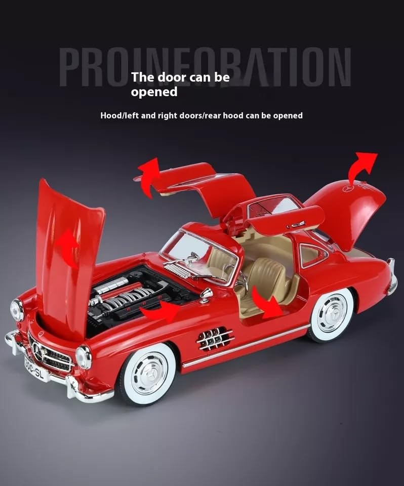 Mercedes-Benz AMG 300SL 1:18 diecast scale model car - Big Size