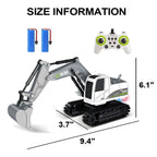 TOY 1:24 Scale Diecast Remote Control Alloy Excavator