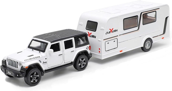 Jeep Rubicon Trailer 1:18 Diecast Scale Model Car