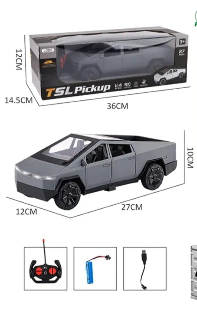 Tesla Cybertruck With Remote & Accessories Car 1:18 Scale