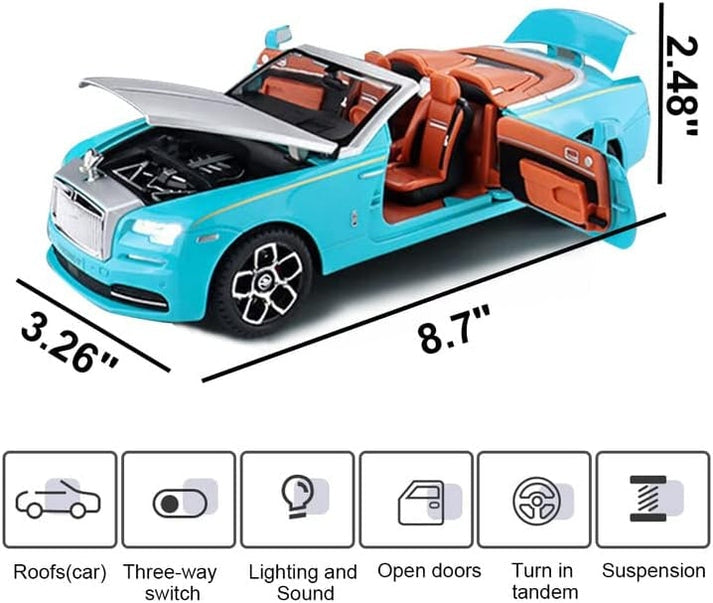 Rolls-royce Dawn 1:24 Diecast Scale Model Car