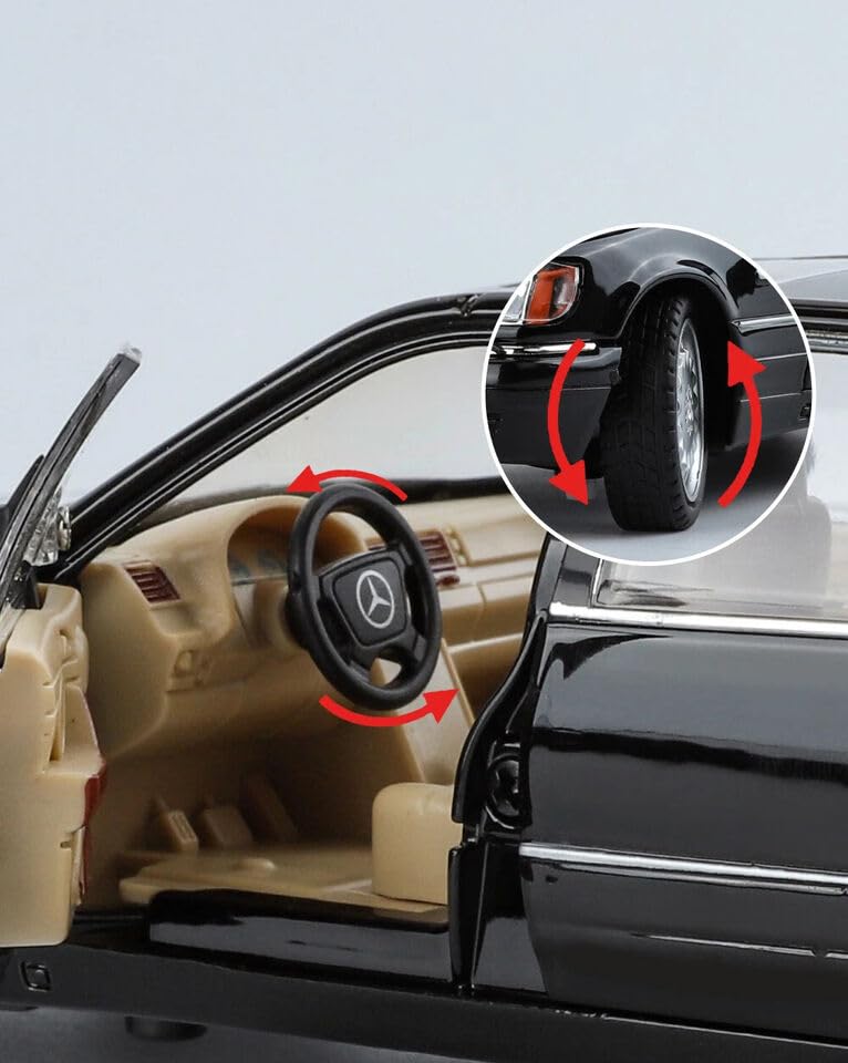 Mercedes-Benz W140 S-Class 1:18 diecast scale model car - Big Size