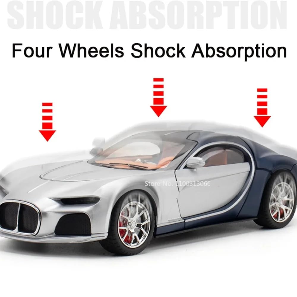 Bugatti Atlantic 1:18 diecast scale model car - Big Size