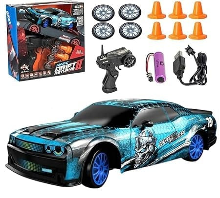 Ghost Arrive Green Edition with Drift Remote & Accessories Car 1:24 Scale