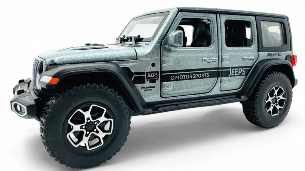Jeep Wrangler diecast  Model Car – 1:24 Alloy Toy