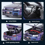 Nissan Skyline GT-R R34 Super Model 1:18 diecast scale model