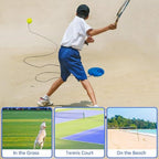 Tennis Trainer Rebound Ball with String Convenient Tennis Training Gear Tennis Practice Device Solo Tennis Training Equipment for Self-Pracitce |Tennis Practice Trainer