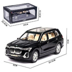 Bmw X7 1:24 Diecast Scale Model Car