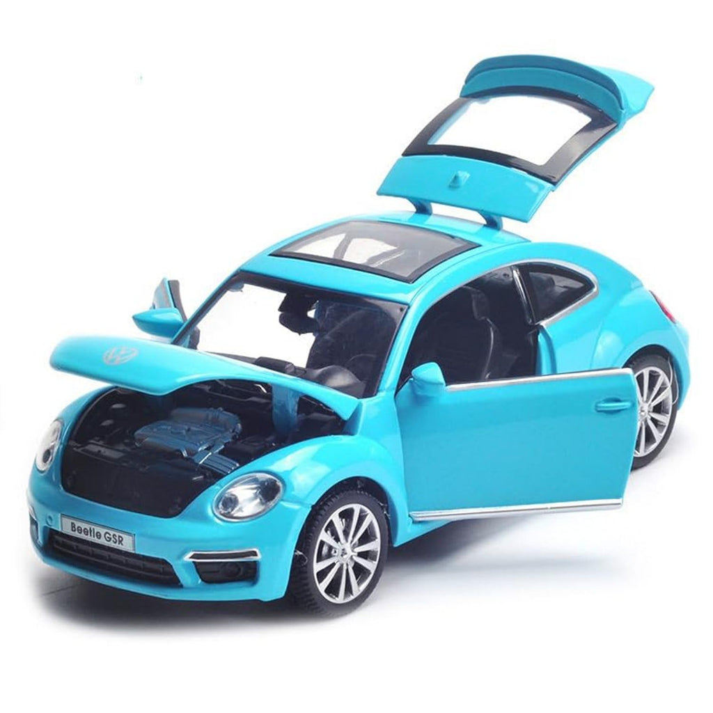 Volkswagen Beetle Diecast Car with Openable Doors | 1:24 Scale Model