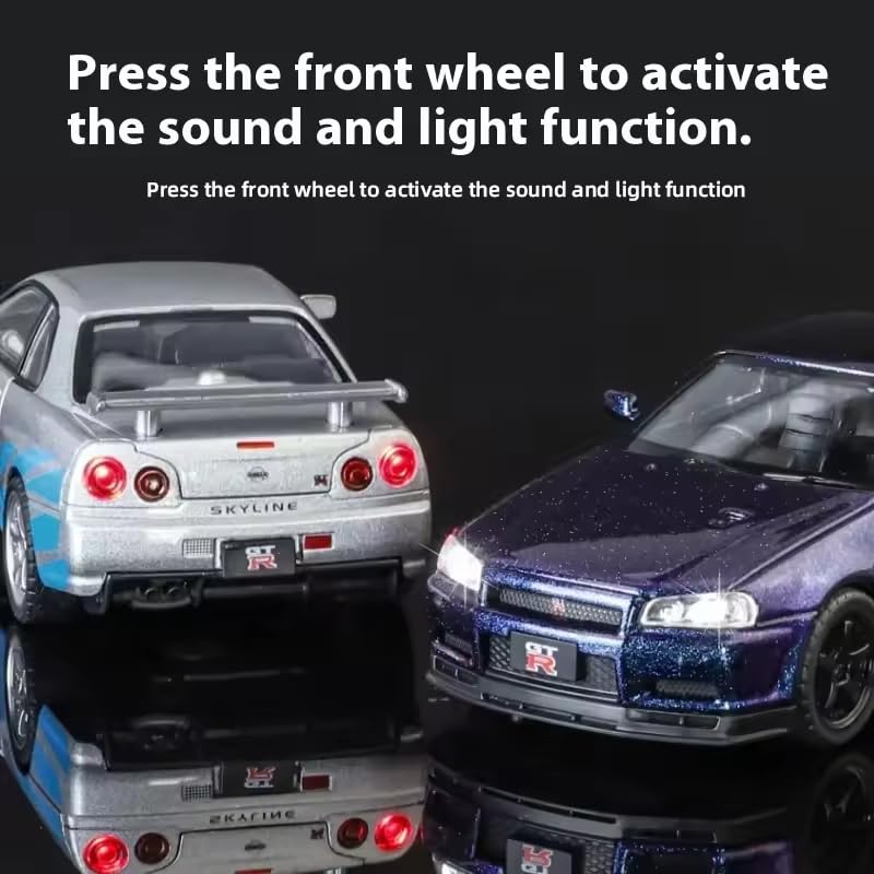 Nissan Skyline GT-R R34 Super Model 1:18 diecast scale model