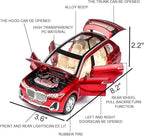 Bmw X7 1:24 Diecast Scale Model Car