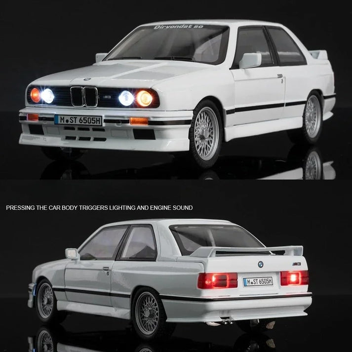 BMW E30 M3 Sport 1:24 Diecast Scale Model Car