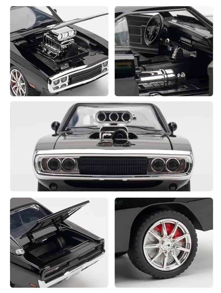 Fast  and Furious Dodge Charger 1970 Diecast  Car | 1:24 Scale