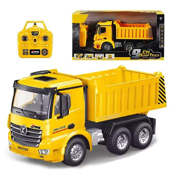 TOYS 1:24 Scale Diecast Remote Control Dump Truck