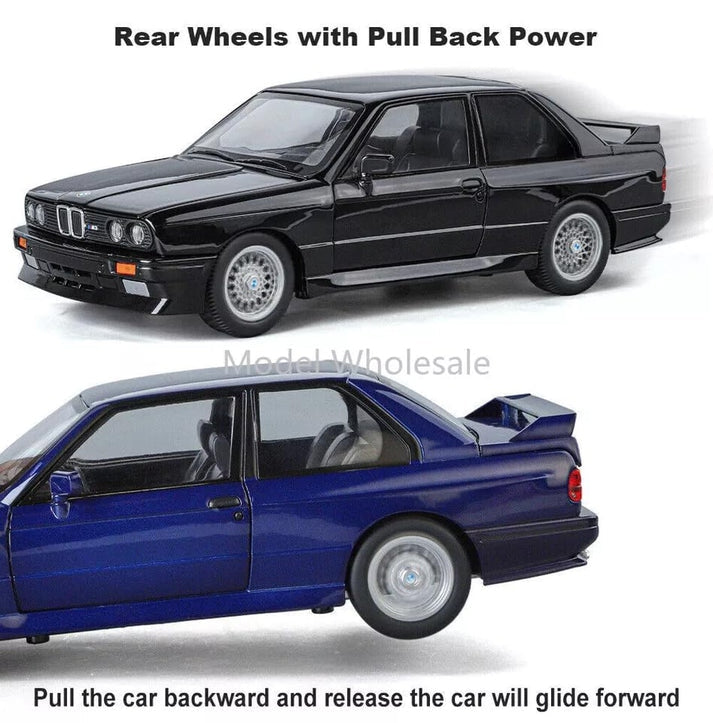 BMW E30 M3 Sport 1:24 Diecast Scale Model Car