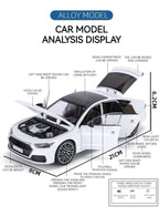 Audi A7 Sportline 1:18 diecast Scale Model collectible - Big Size
