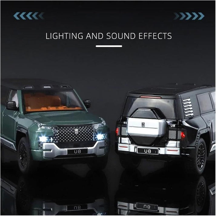 BYD Yangwang U8 SUV 1:24 Diecast Scale Model Car