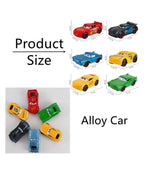 SET OF 7 PIXAR CARS 3 LIGHTNING MCQUEEN JACKSON STORM MACK UNCLE TRUCK