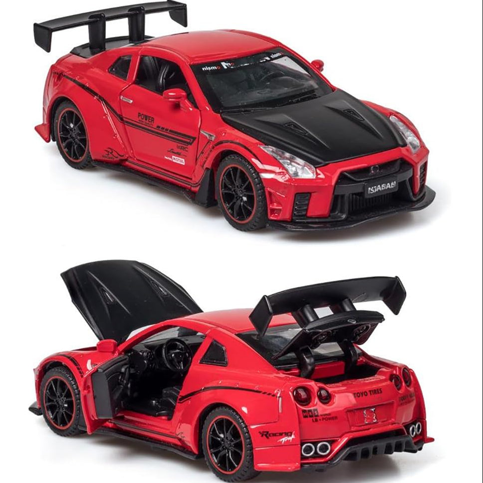 Nissan GTR-R R35 1:18 diecast scale model | Assorted Colors