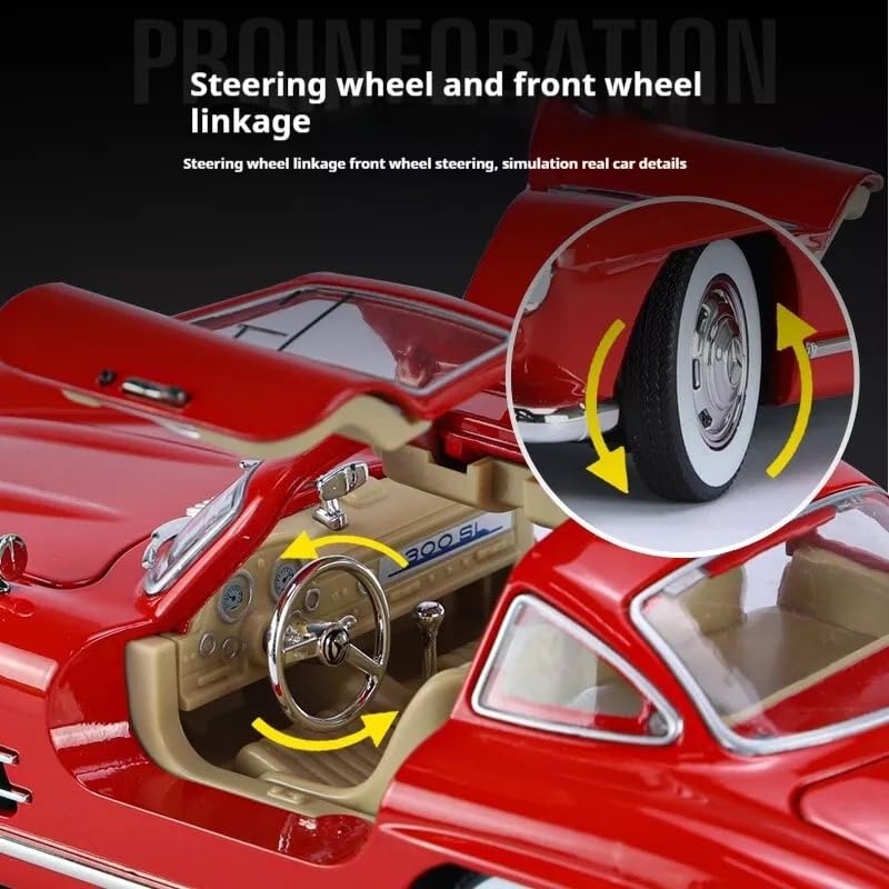 Mercedes-Benz AMG 300SL 1:18 diecast scale model car - Big Size