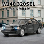 Mercedes-Benz W140 S-Class 1:24 Diecast Scale Model Car