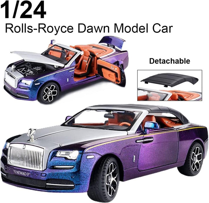 Rolls-royce Dawn 1:24 Diecast Scale Model Car