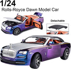 Rolls-royce Dawn 1:24 Diecast Scale Model Car