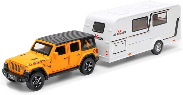Jeep Rubicon Trailer 1:18 Diecast Scale Model Car