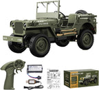 JJRC C8815 1/10 Scale Willys MB Military Jeep RC Truck