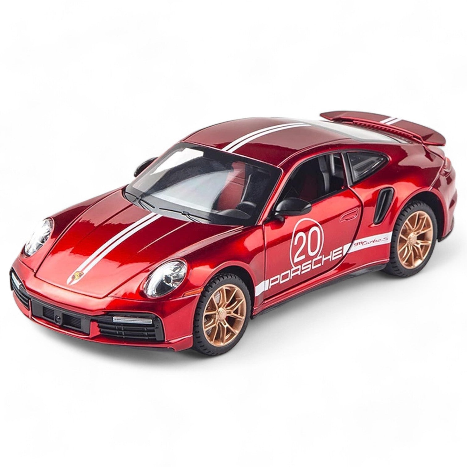 Porsche 911 Turbo S Model Metal Diecast Scale 1:24
