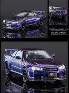 Nissan Skyline GT-R R34 Super Model 1:18 diecast scale model